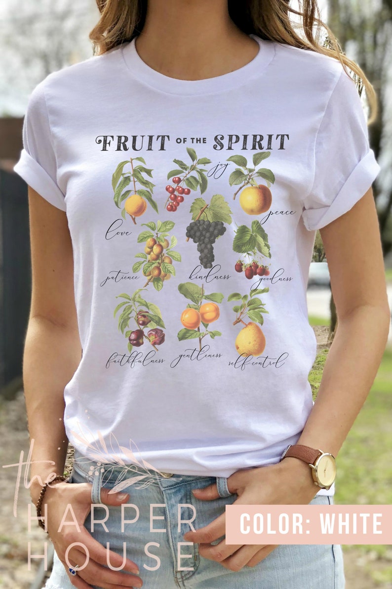 Fruit of the Spirit Christian Shirts & Gifts for Women Etsy