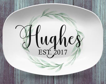 personalized platter etsy