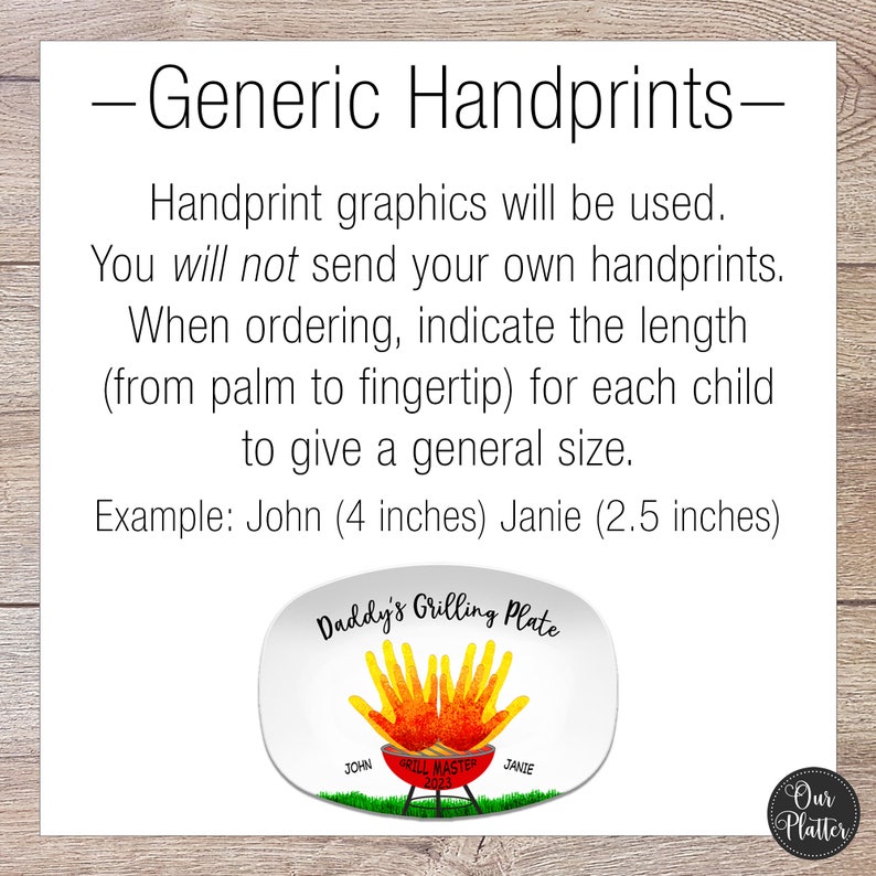 generic handprints uses a handprint graphic for the flames. custom handprints will not be sent
