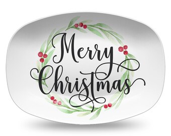 Merry Christmas Holiday Platter