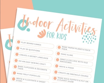 Indoor Activities For Kids