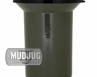 New Olive Drab Roadie MudJug Portable Spittoon - NEW