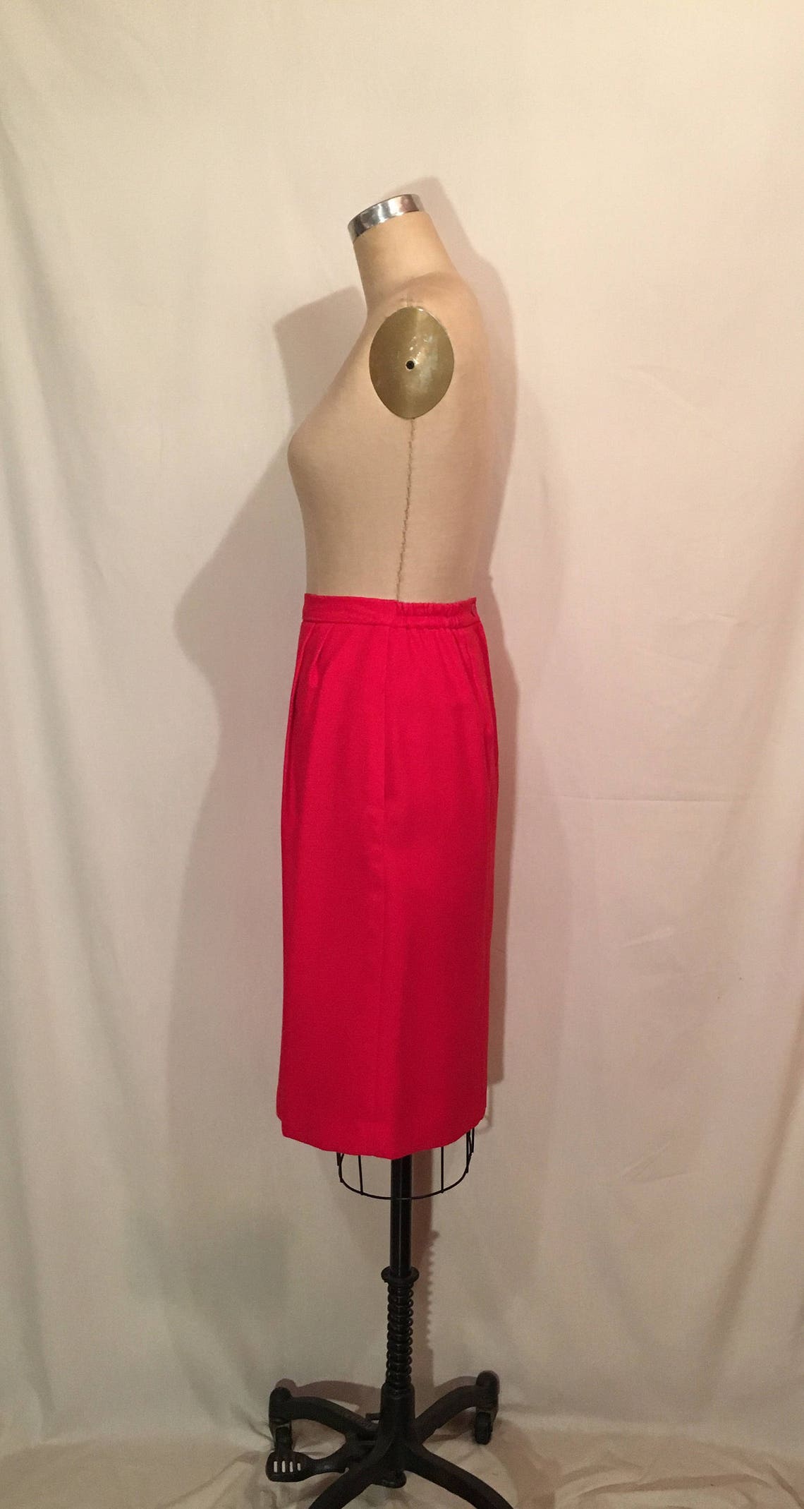 Vintage Pencil Skirt | Etsy