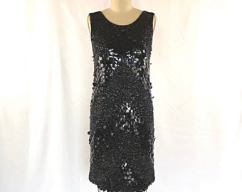 Vintage 60s Regalia Imports Sequin Dress Small/Medium