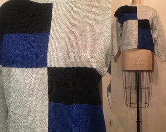Vintage 80s Metallic Sweater
