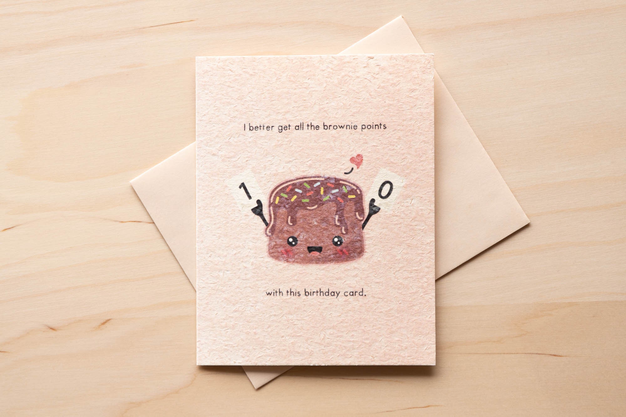 All the Brownie Points Punny Card Funny Card Food Puns Etsy India