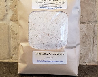 Red Fife Whole Wheat Flour, 2 lb, Certified Organic