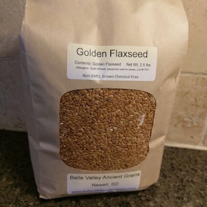 Golden Flaxseed 2.5 lb