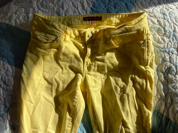 Yellow Tommy Jeans Tommy Hilfiger Skinny Jeans Si… - image 4