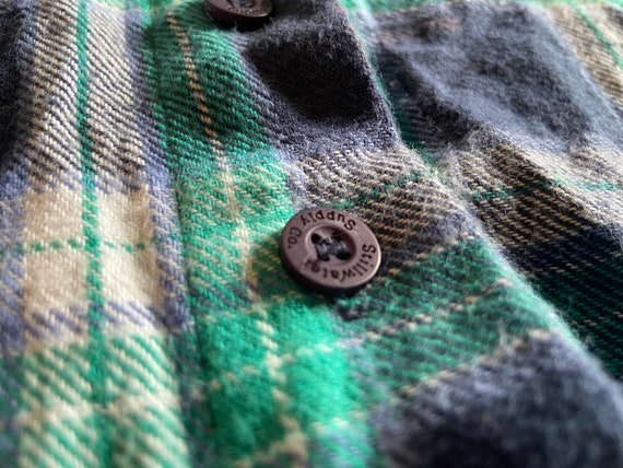 Plaid Flannel Women’s Vintage Flannel Shirt Size … - image 6