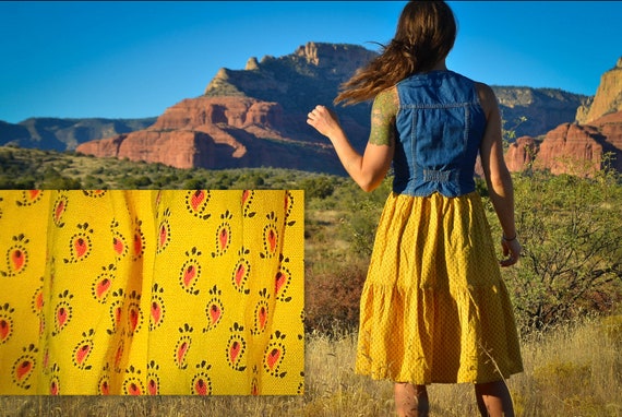 Mamma mia yellow skirt discount