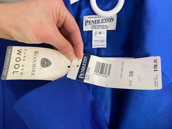 Mint Condition Pendleton Jacket New Wool Vintage … - image 9