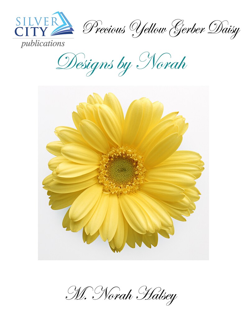 Precious Yellow Gerber Daisy Cross Stitch Pattern - Etsy