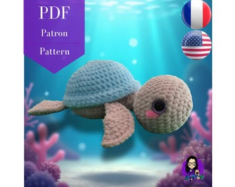 Moana the sea turtle – Crochet Pattern (PDF)