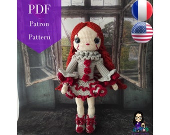 Patron PDF poupée au crochet - Penny