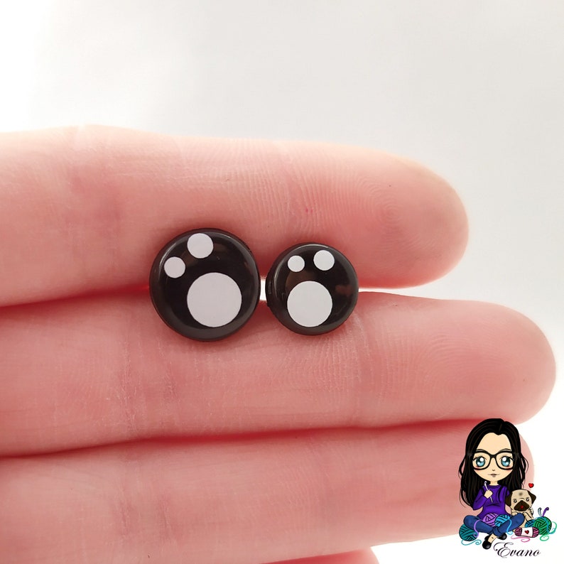 Kawaii safety eyes set of 5 pairs Etsy