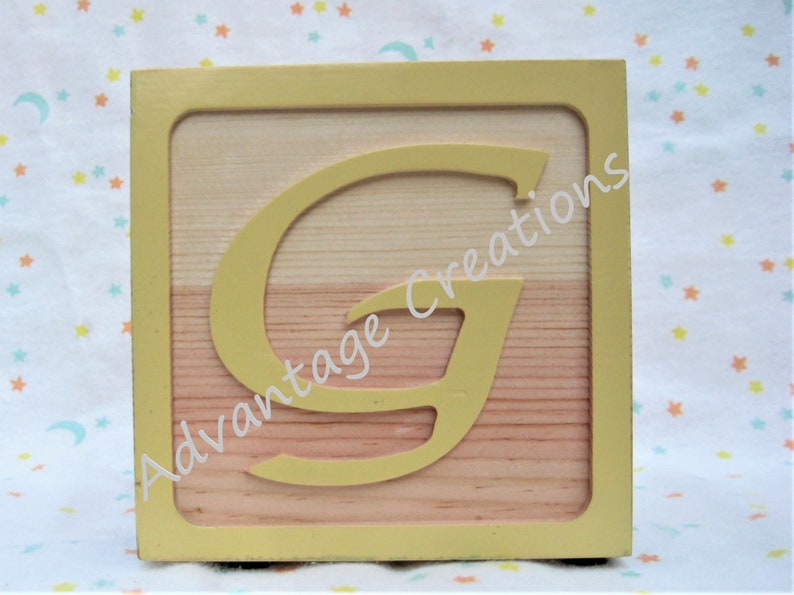Guitar: 4 alphabet picture frame wood block keepsake for newborn Z. Available A wedding or other special occasions Great baby gift
