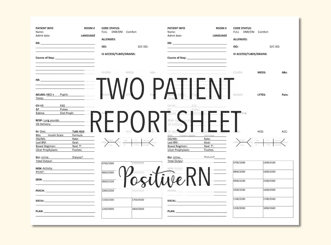 2 Patient Detailed Progressive Stepdown ICU Medsurg Med Surg Nurse
