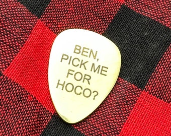 Pick Me For Prom / Homecoming Proposal Custom Guitar Pick