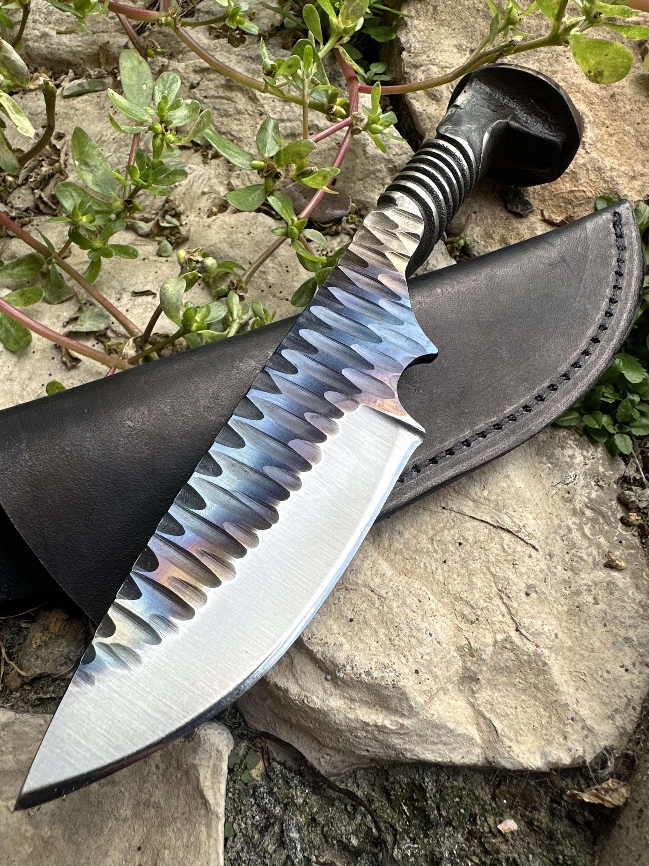 Andy Alm Opossum Railroad Spike Knife W/ Prism Finish - Etsy