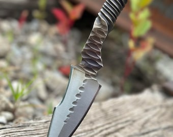 Triceratops Railroad Spike Knife