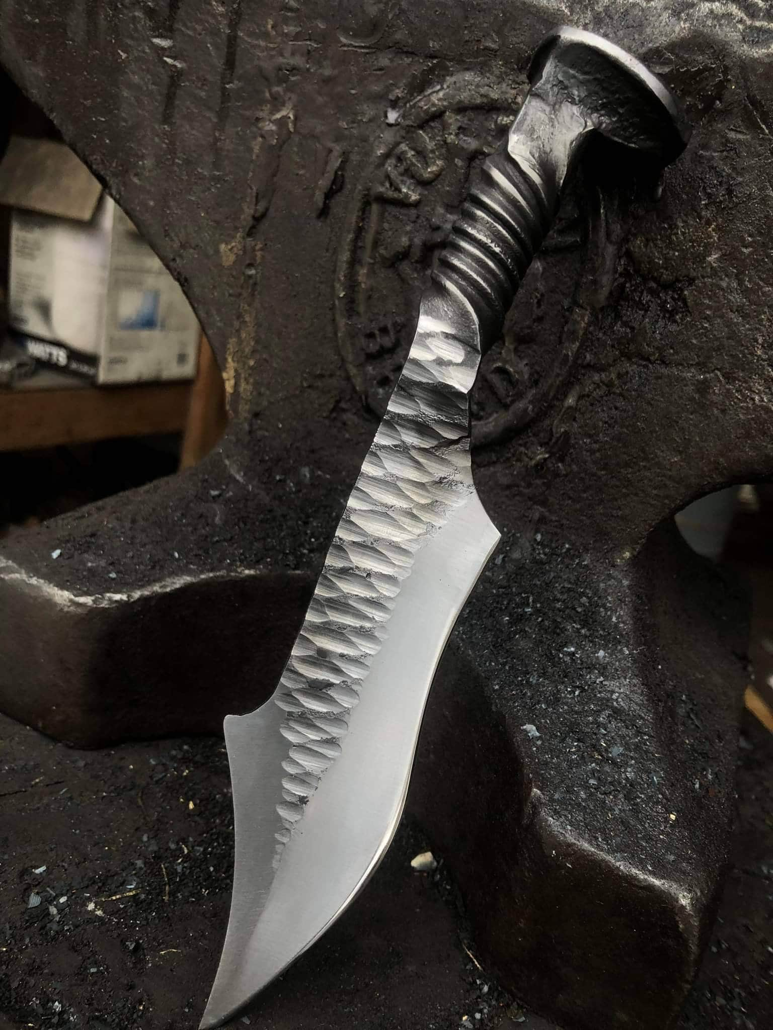 Andy Alm Rock Harpoon Spike Knife - Etsy Finland