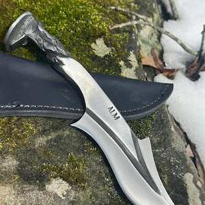 Andy Alm Pineapple Harpoon Railroad Spike Knife