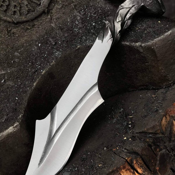 Pineapple Harpoon Railroad Spike Knife