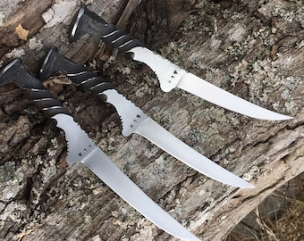 Cuchillo fileteador con punta de ferrocarril Andy Alm
