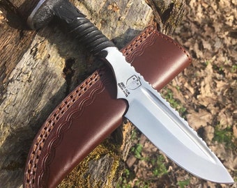 Andy Alm  Opossum Railroad Spike Knife