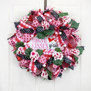 Valentines Wreath, front door wreath, decorating ideas, home decor