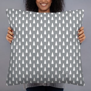 Pine tree Christmas pillow, home decor, Decorating Ideas