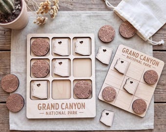 Grand Canyon Tic Tac Toe | National Park Game