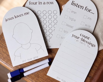 Church Dry Erase Busy Bag | Kids Church Activities