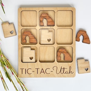 Gioco da tavolo Utah State Tic-Tac-Toe