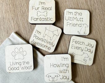 Dog Affirmation Tokens - Dog Lover, Dog Mom