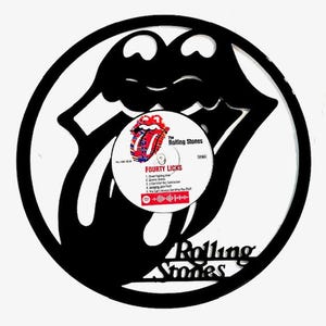 The Rolling Stones Vinyl Art
