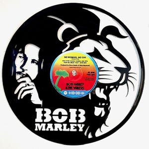Bob Marley Vinyl Art