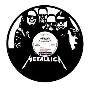 Metallica Vinyl Art