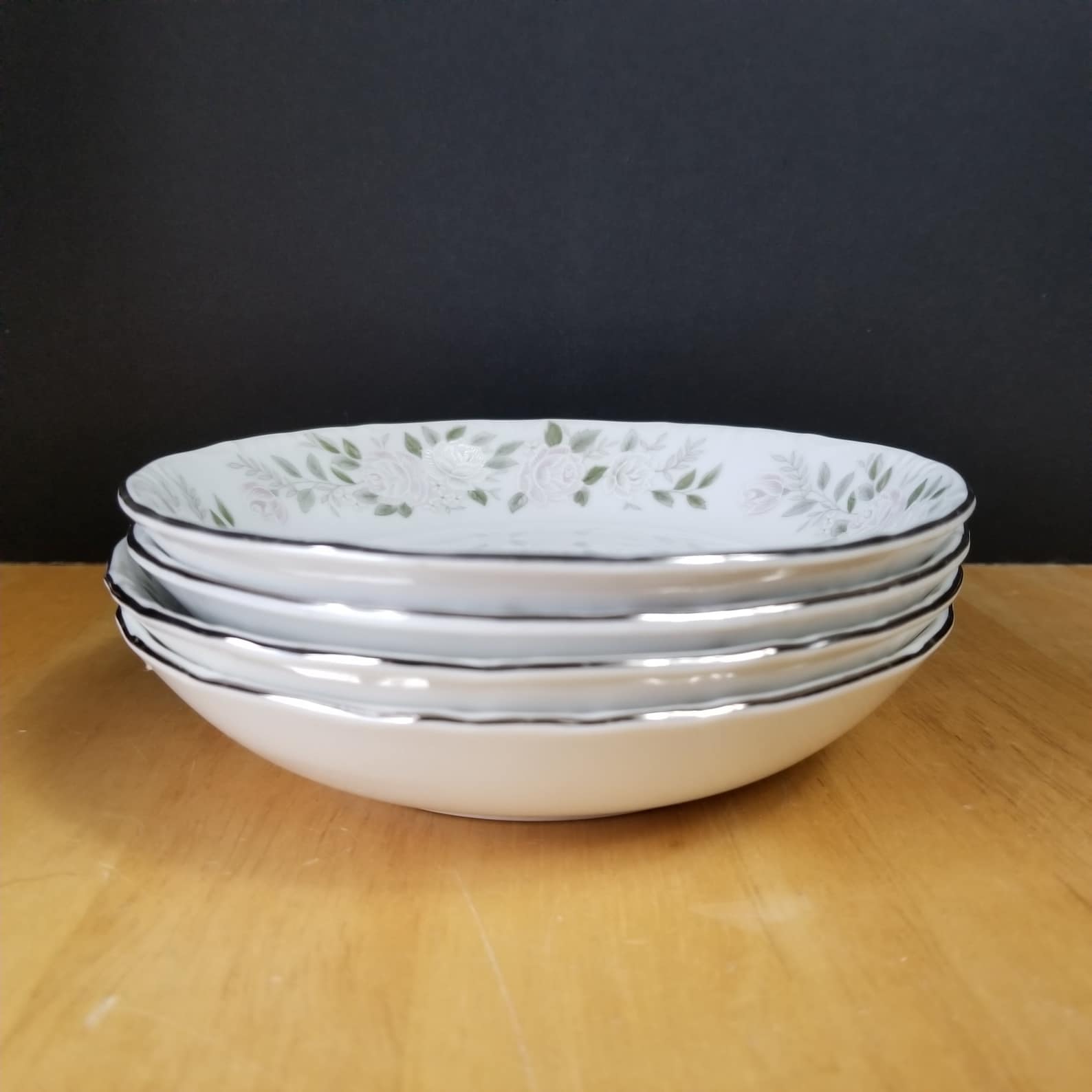 LOT of 4 Sheffield Classic 501 Fine China Fruit Dessert Bowls Etsy