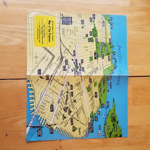 Cable Car Routes San Francisco Map - Map