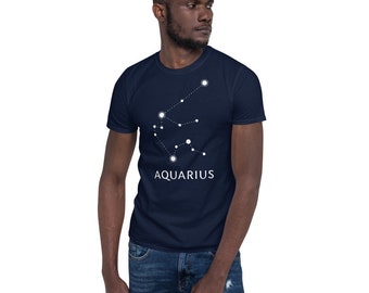 Aquarius Constellation Unisex T-Shirt