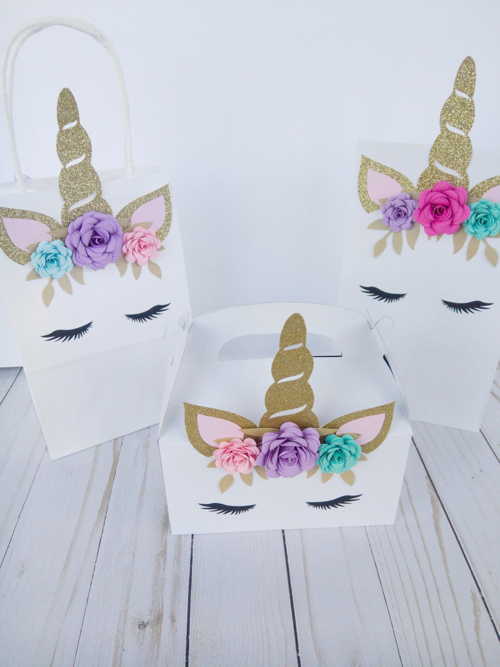 Unicorn Favor Bag Unicorn Party Favor Unicorn Birthday Party Etsy