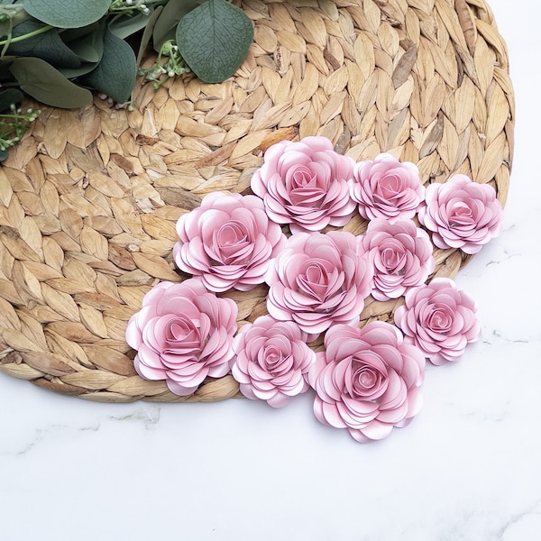 Pink Paper Flowers Etsy