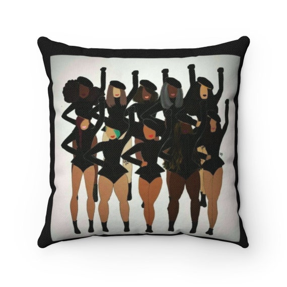 Get In Formation Spun Polyester Square Pillow