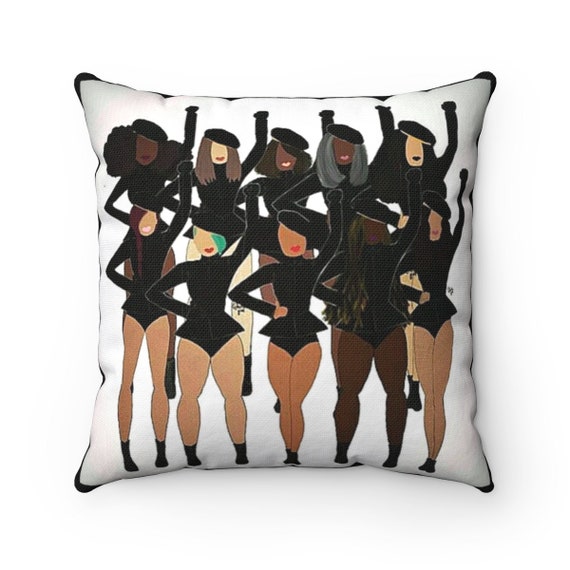 Get In Formation Spun Polyester Square Pillow