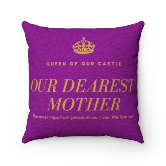 Mother Appreciation Spun Polyester Square Pillow