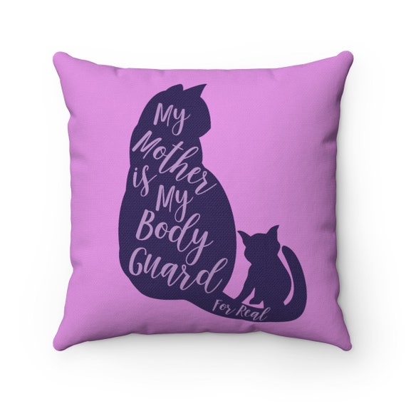 Cat Lover's Spun Polyester Square Pillow