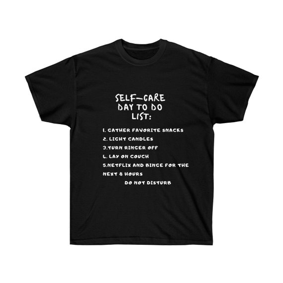 Oversized Self Care Day Tee Unisex Ultra Cotton Tee