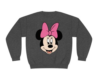 Minnie Mouse Crewneck Sweatshirt, Disney Inspired